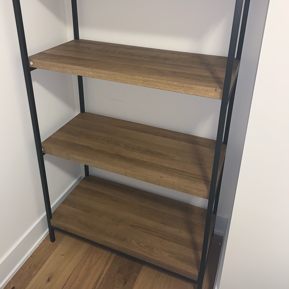 Canvas Robson Wide 5-Shelf Bookcase - Picture 4 of 9